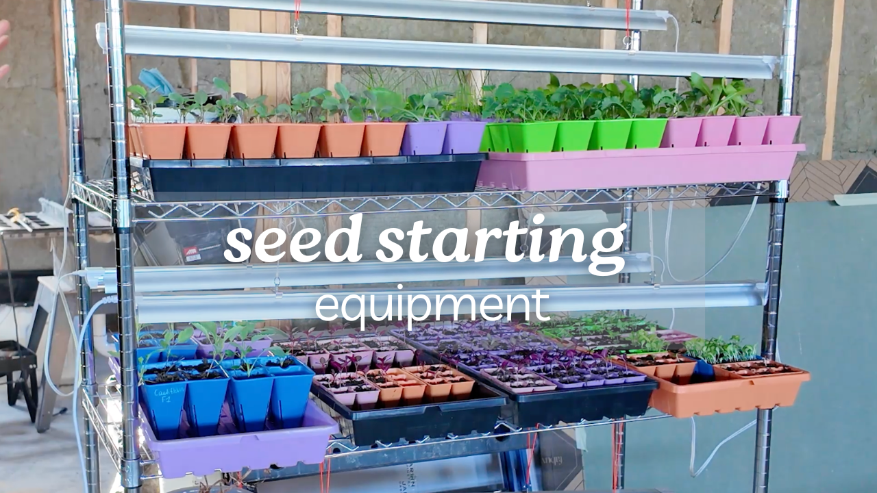 Seed Starting Equipment