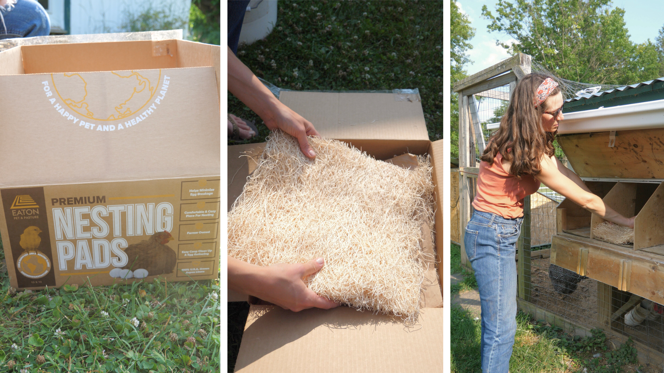 Chicken Nesting Pads -- Are they worth it?