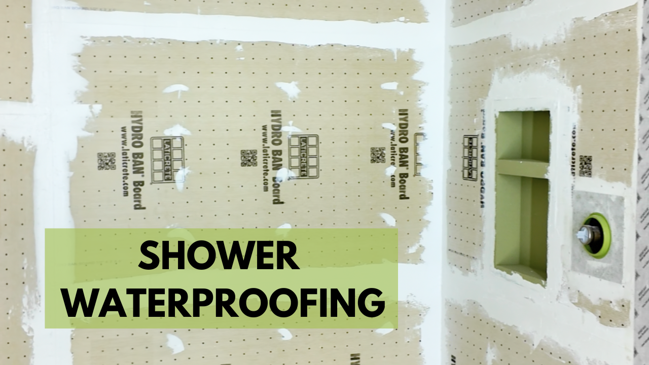 Laticrete Shower Waterproofing