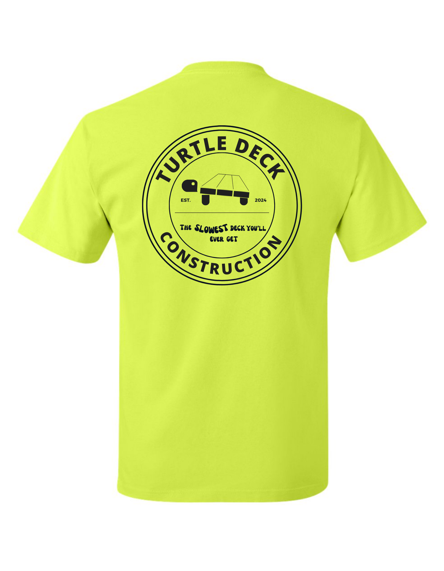 PREORDER OPEN - &quot;Turtle Deck Construction&quot; T-Shirt