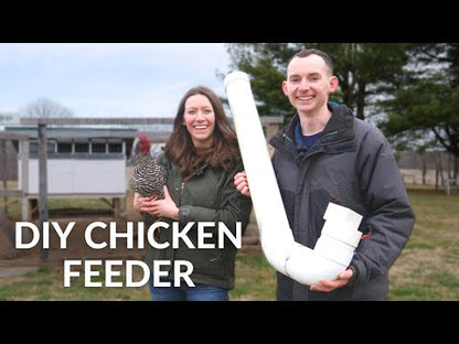 PVC Chicken Feeder Plans